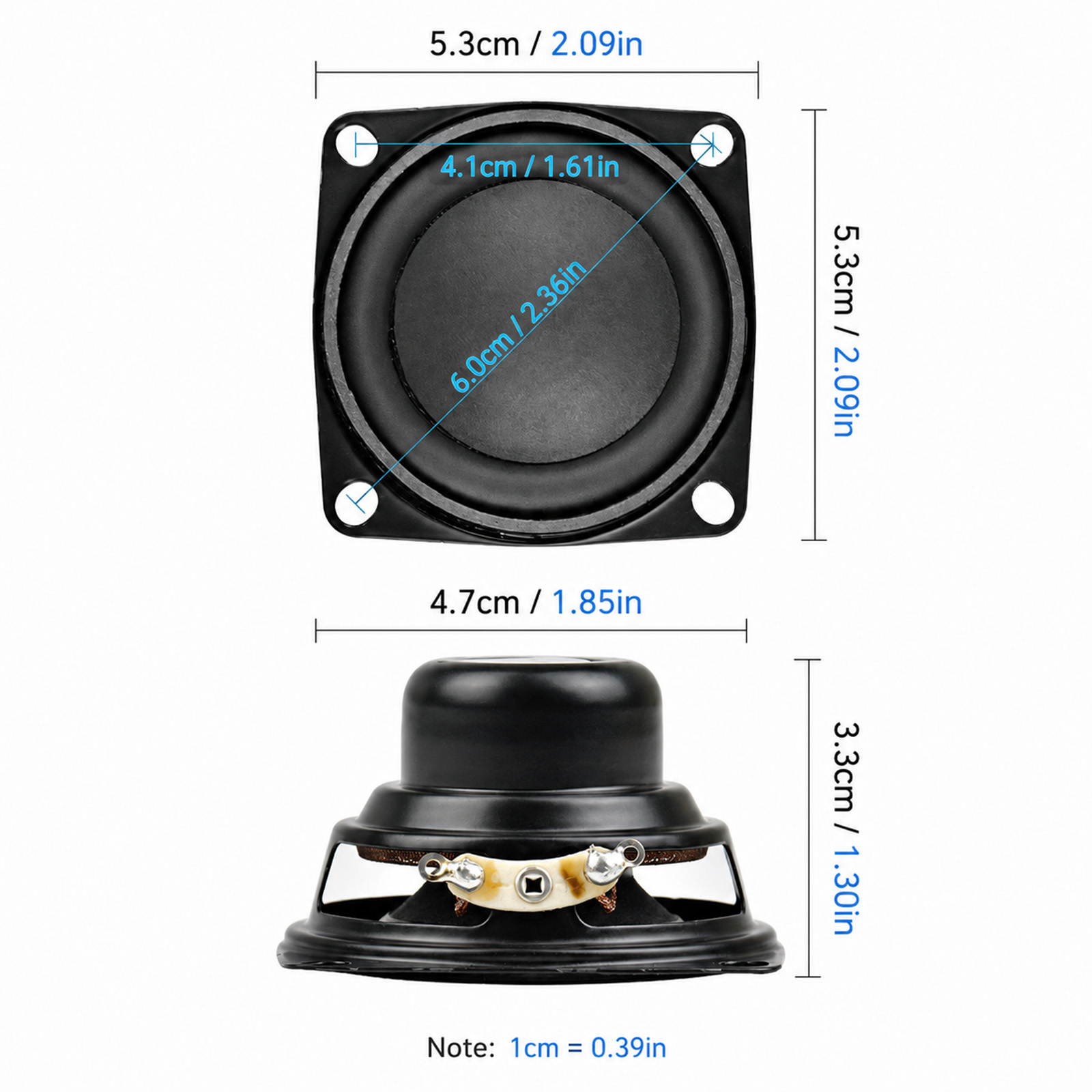 2Pcs 2 Inch Mini Audio Portabl - Home Cinema Jbl 评论和价格
