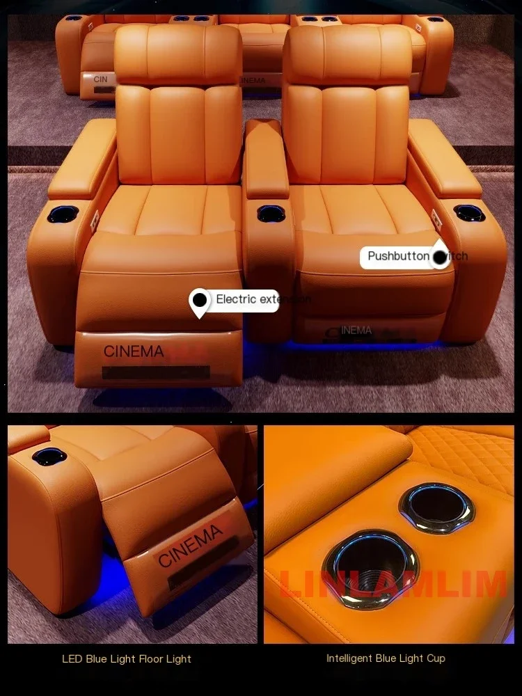 MANBAS Luxury Electric Recline - Home Cinema Chairs 评论和价格