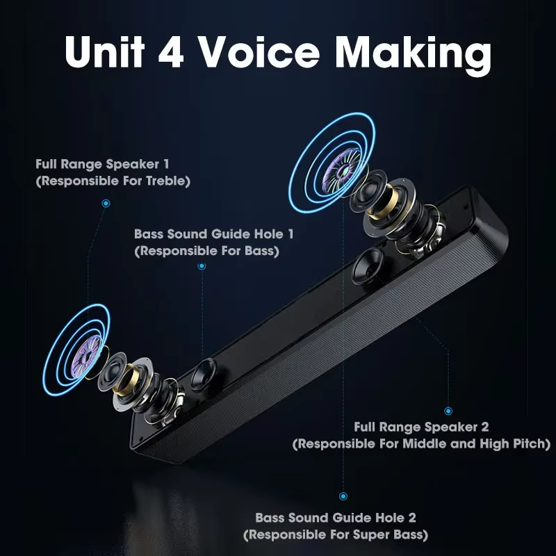 Bluetooth 5.0 4D Surround Soun - Home Cinema Wireless 评论和价格