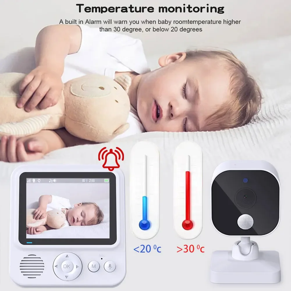 2.8 Inch Video Baby Monitor Wi - Home Cinema Wireless 评论和价格