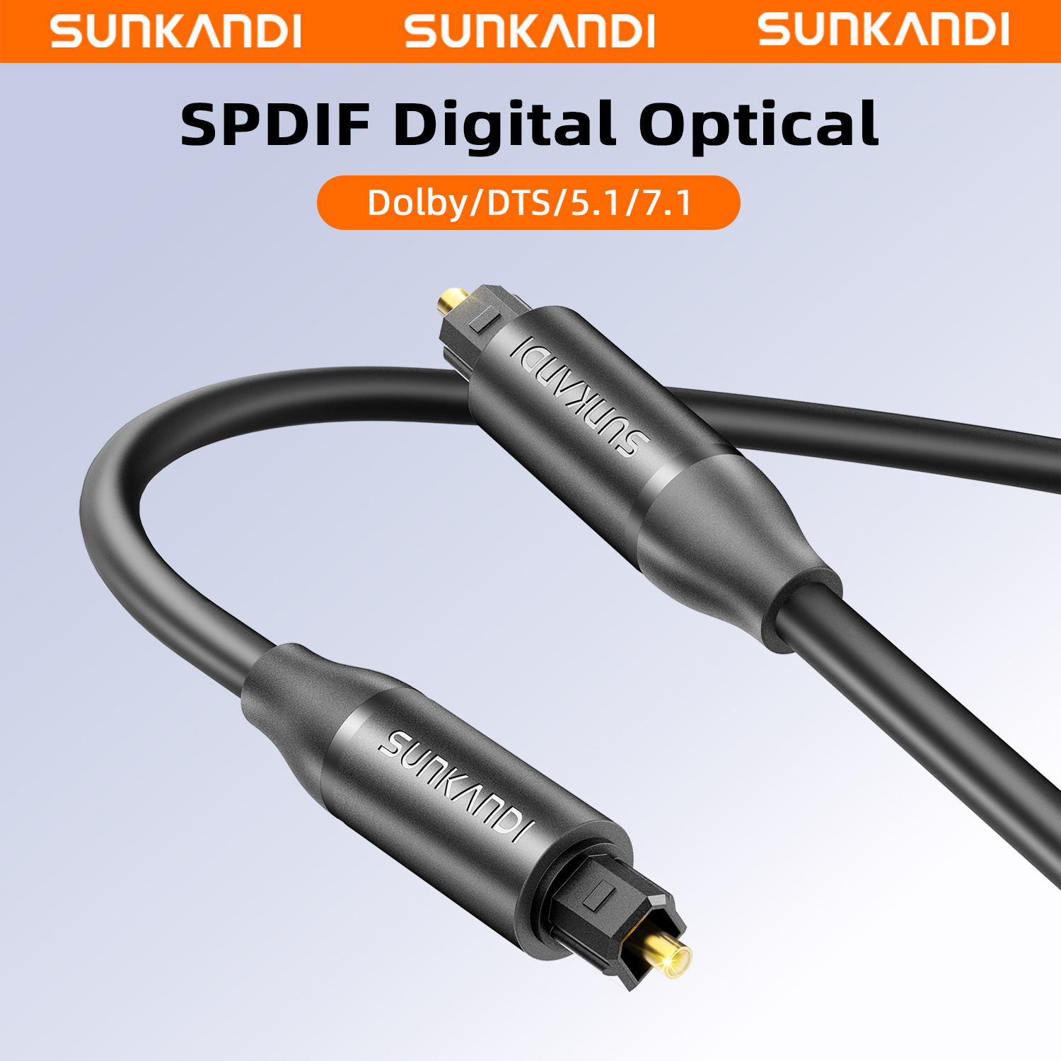 SUNKANDI Optical Audio Cable,  - Home Cinema Tv 评论和价格