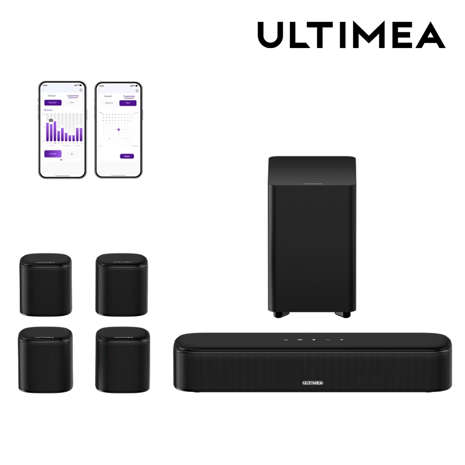 ULTIMEA 7.1 Channel Sound Bar  - Audio Home Cinema 评论和价格