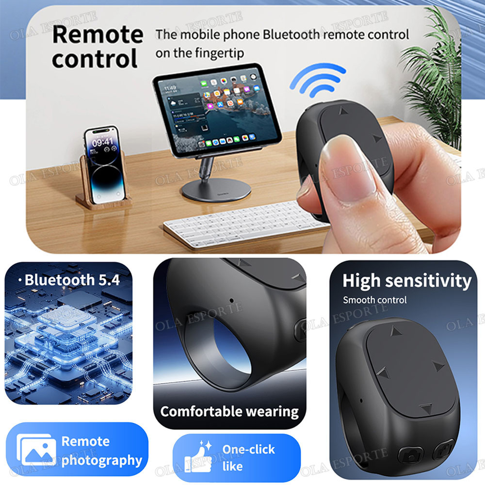 Mobile Mice Ring Remote Contro - Home Cinema Wireless 评论和价格