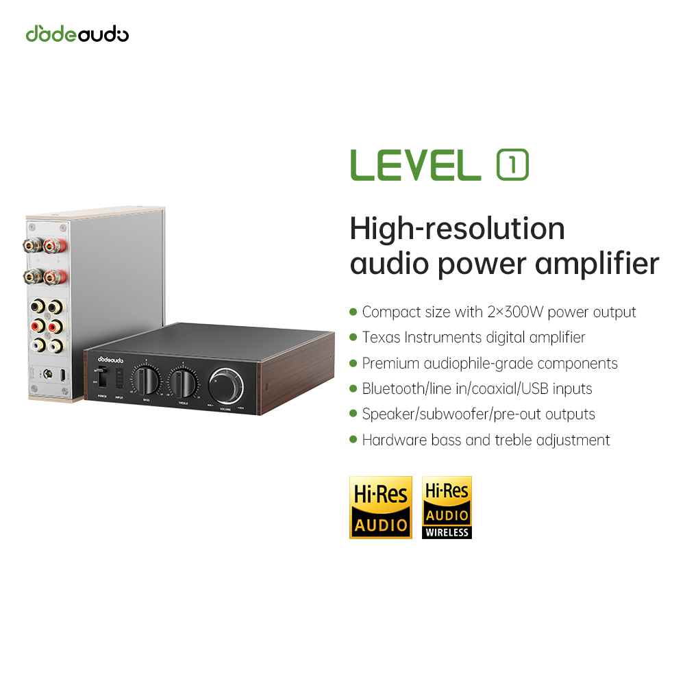 JadeAudio Level 1 Desktop HiFi - Audio Home Cinema 评论和价格